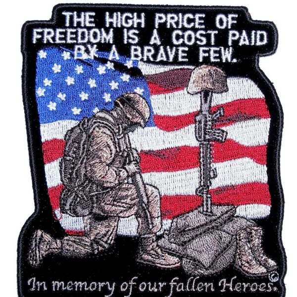 Biker Patch Military Heroes
