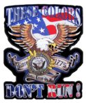 These colors don't run US Navy patch