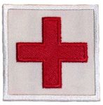 Red cross patch
