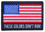 These colors don't run flag patch