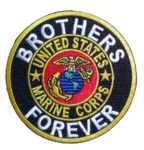 Brothers forever Marine corps patch