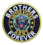 Brothers forever Army biker patch