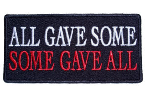 All gave some, some gave all patch