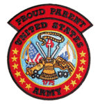 Proud parent US Army patch