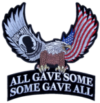 Al gave some some gave all eagle patch