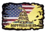 patriotic don't thread on me patch