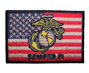 US marines logo patch
