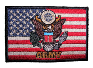 patriotic army patch