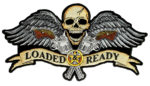 loaded and ready skull patch